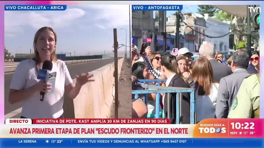VIDEO: Así avanza la primera etapa del plan "Escudo Fronterizo" en el norte del país 