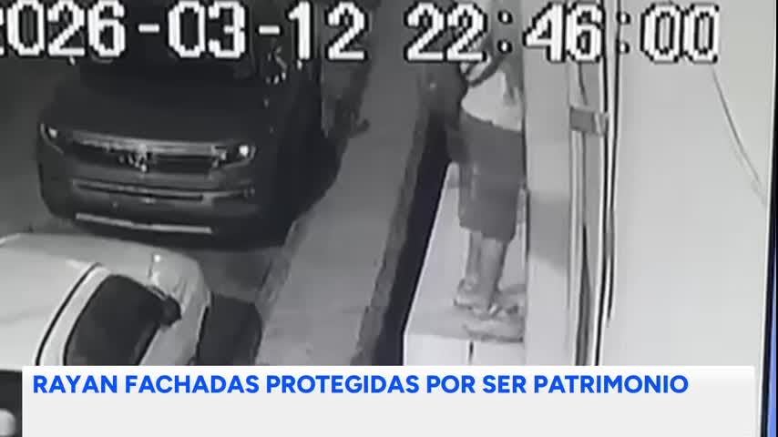 Vecinos acusan constantes rayados en viviendas patrimoniales protegidas