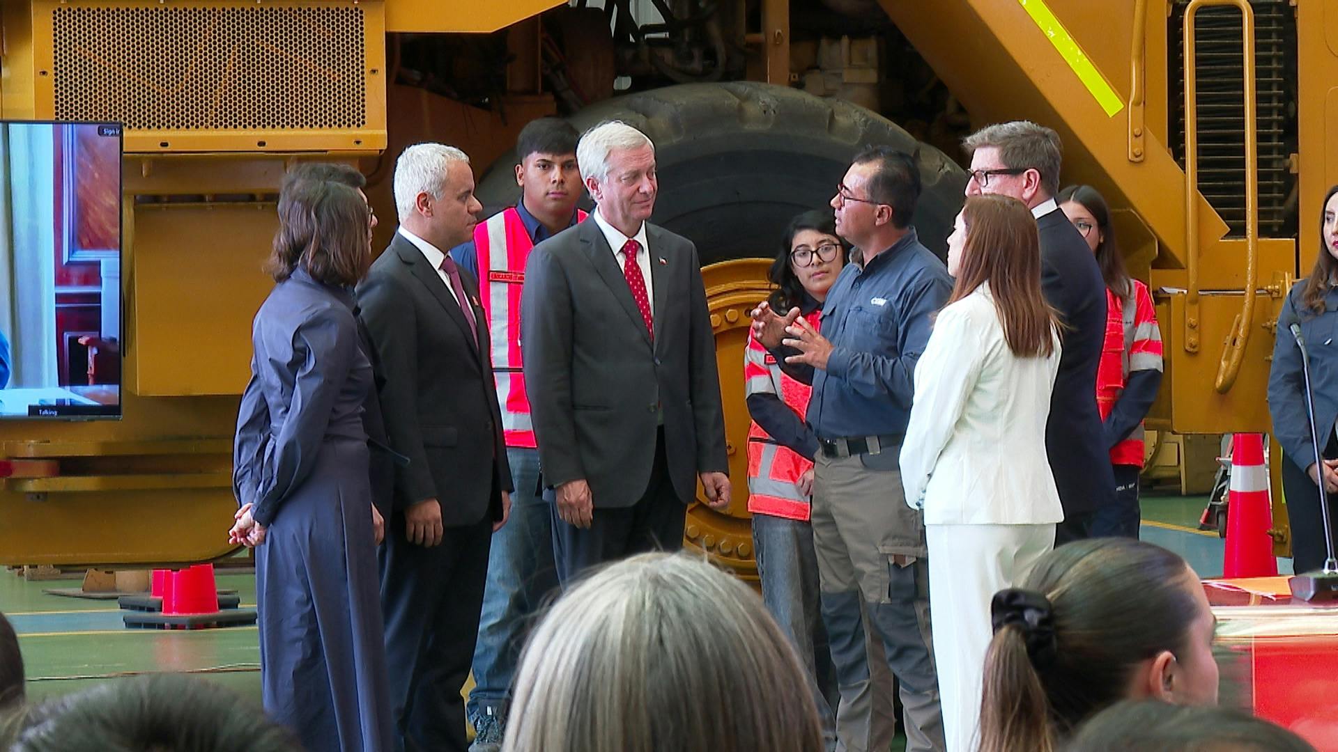 Presidente José Antonio Kast destaca relevancia de la minería  