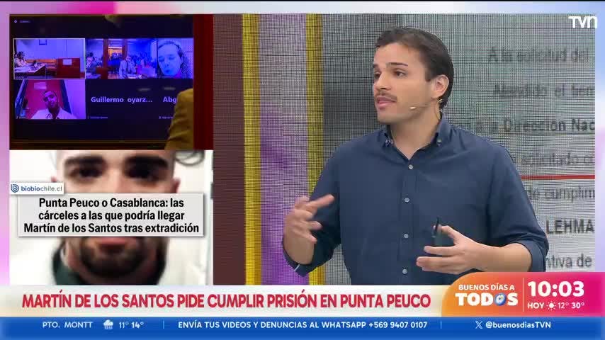 ¿Por qué Martín de los Santos podría ingresar a Punta Peuco tras su extradición?