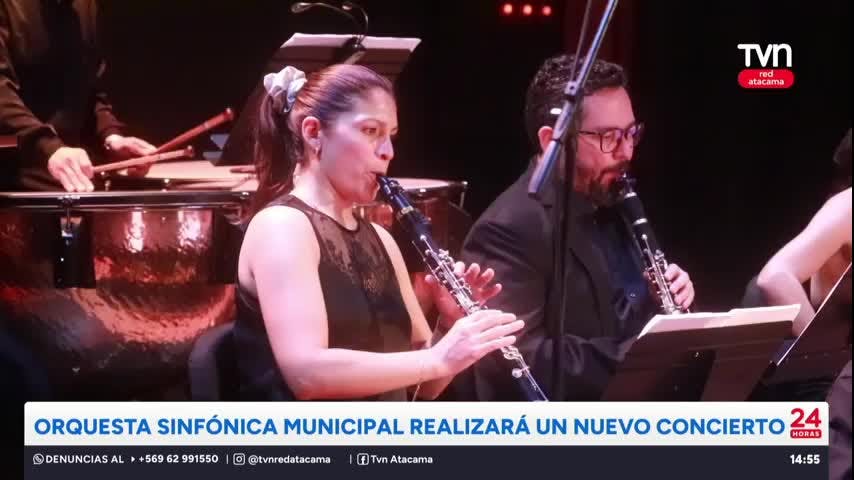 Orquesta Sinfónica Municipal realizará un nuevo concierto