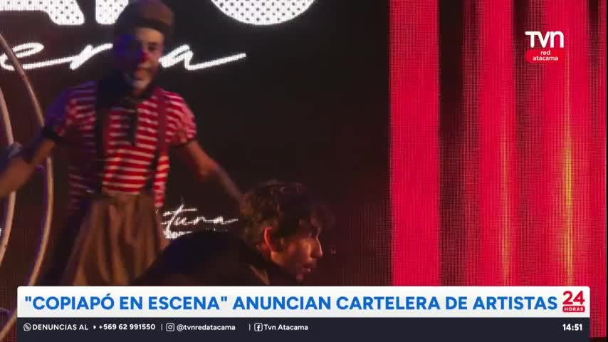 “Copiapó en Escena 2026”: Anuncian cartelera de artistas