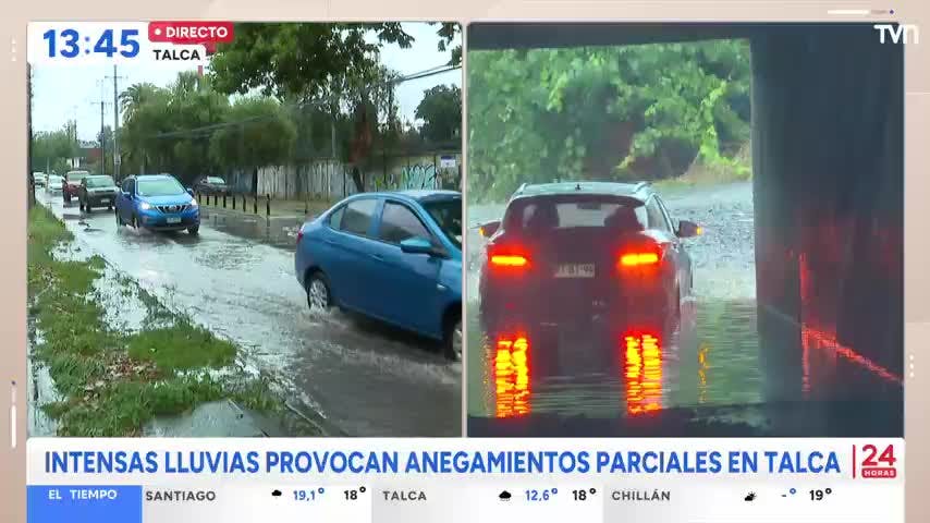 Cordillera de Parral lidera lluvias en región del Maule con más de 50 mm