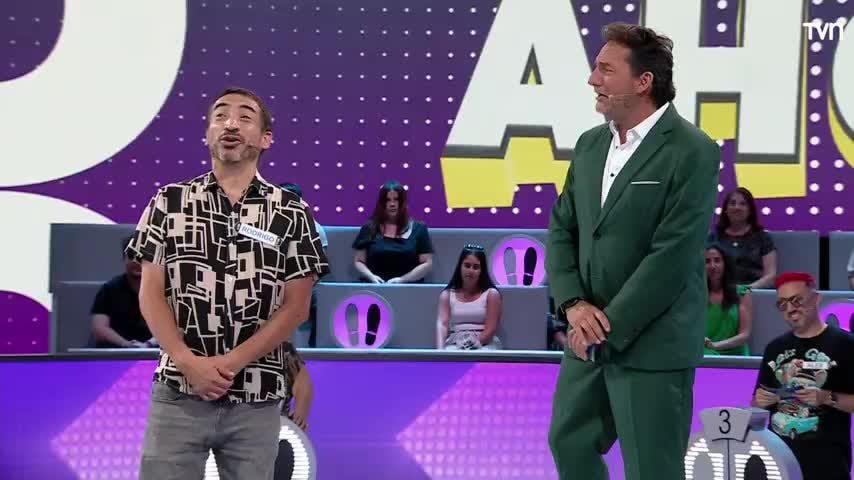 De Julio César al tío René: Felipe Parra hizo reír a todos en ¡Ahora Caigo!