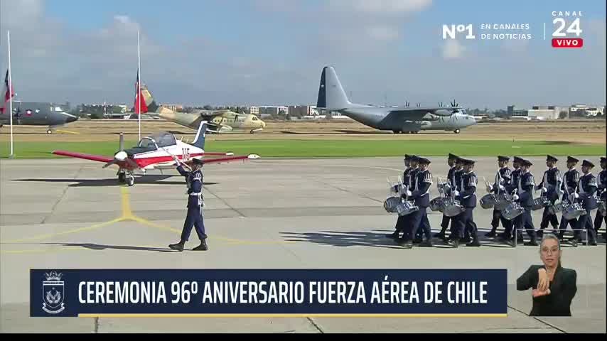 Los detalles de la ceremonia que cuenta con la presencia del Presidente Kast