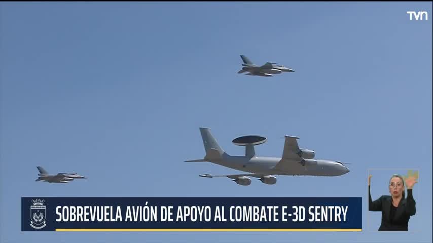 Revive la ceremonia del 96º Aniverario de la Fuerza Aérea de Chile