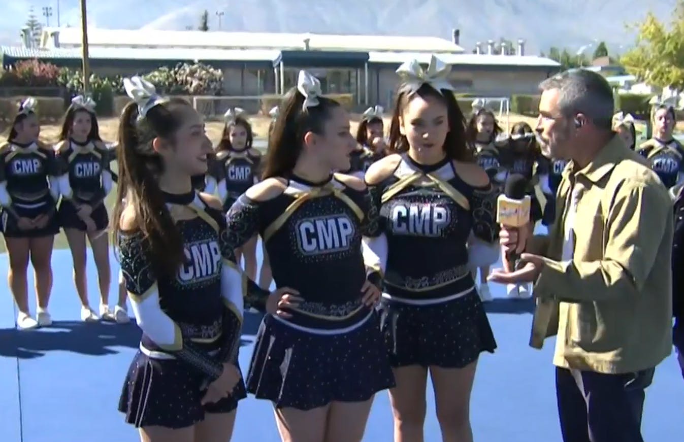 ¡Primer lugar! Escolares chilenas triunfan en Estados Unidos en competencia de cheerleaders