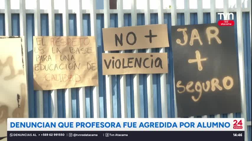 Denuncian que profesora fue agredida por alumno