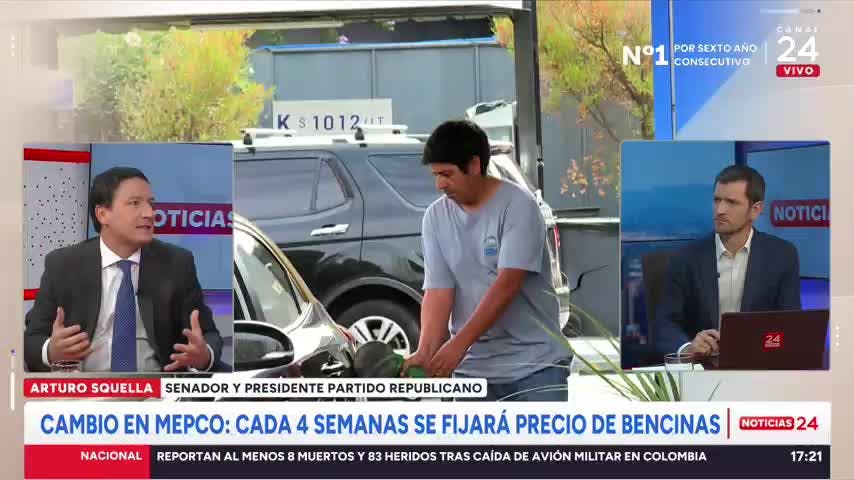 Senador Squella y alza de combustibles: “Van a venir proyectos de ley"