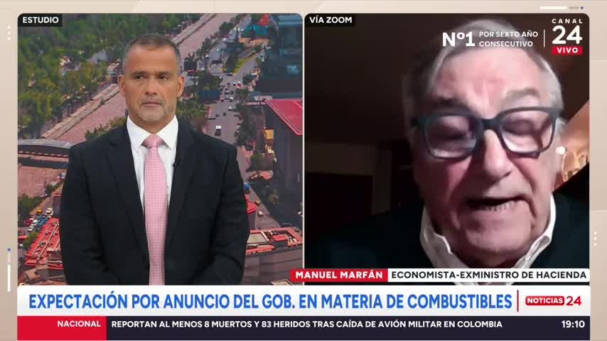 Manuel Marfán y alza de combustibles: “Hay otros fondos también del cobre, que están disponibles pero que requieren ley”