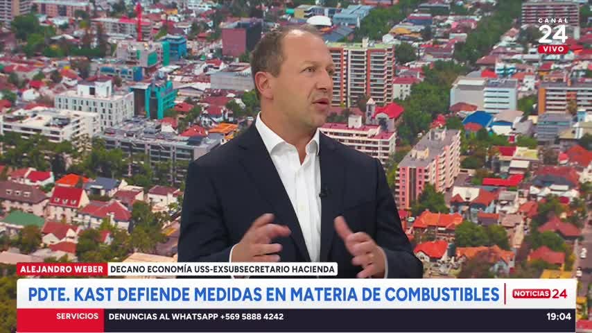 Alejandro Weber y medidas sobre combustibles: “En el pasado chuteamos las cuentas hacia adelante”