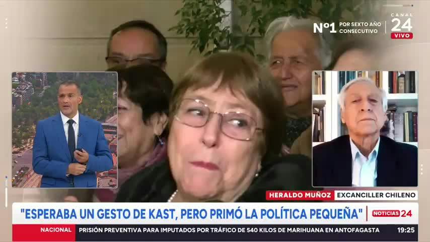 Heraldo Muñoz y retiro de apoyo a Bachelet para la ONU: “Esperaba un gesto de Estado pero primó la política pequeña”