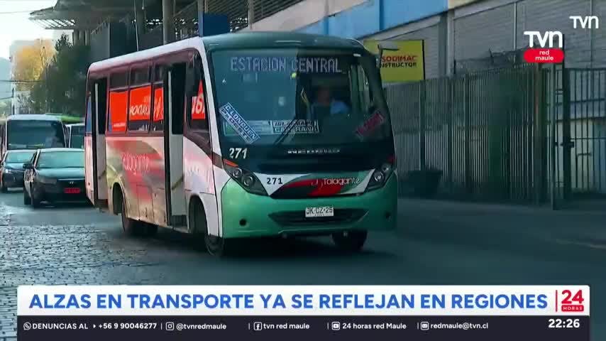 Alza del combustible podría generar alzas de pasajes en el transporte rural