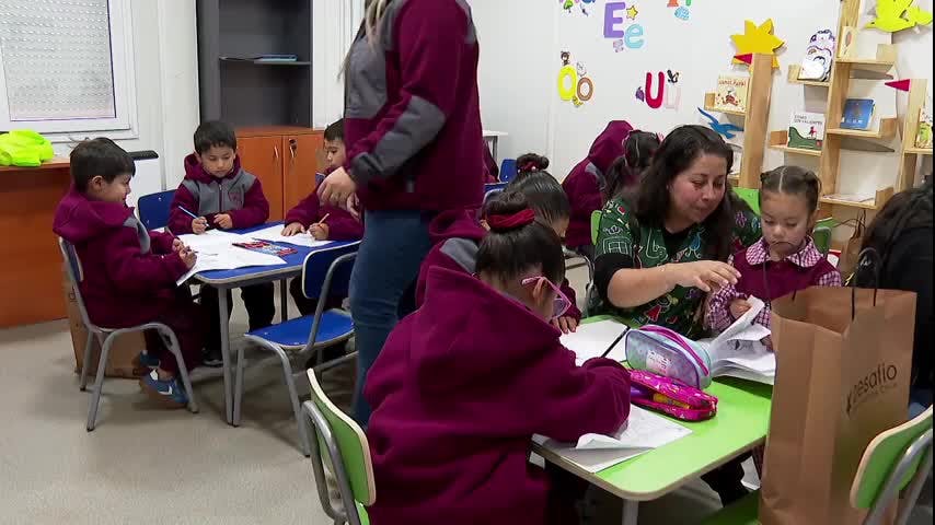 Última escuela en el Biobío inicia su año escolar