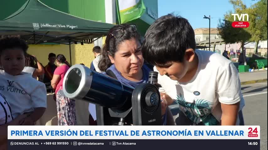 Primera versión del Festival de Astronomía en Vallenar