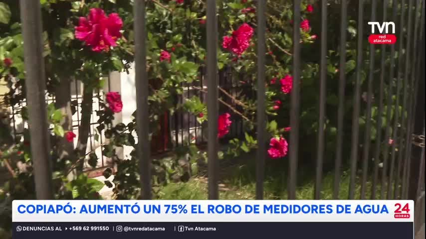 Aumenta robo de medidores de agua en Copiapó