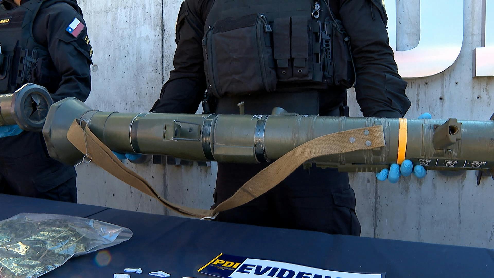 PDI decomisa bazucas utilizadas por banda de microtráfico