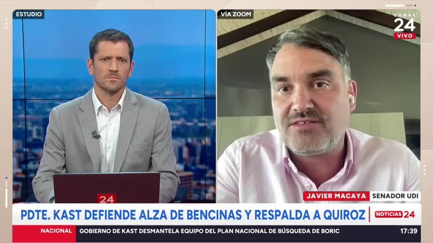 Senador Macaya y posibles indultos de condenados en estallido social: “Muchos carabineros no salieron ese día con ánimo de afectar la vida”