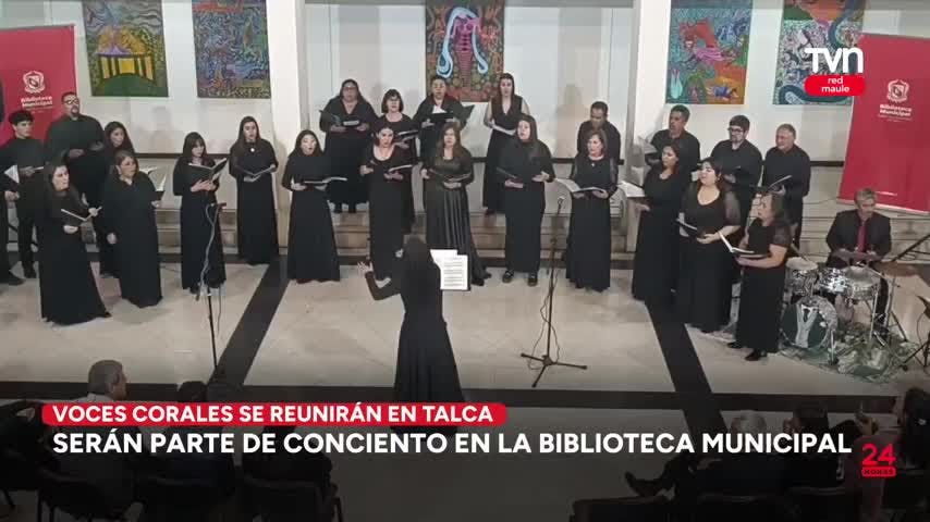 Coros de distintos puntos del país darán concierto en Talca