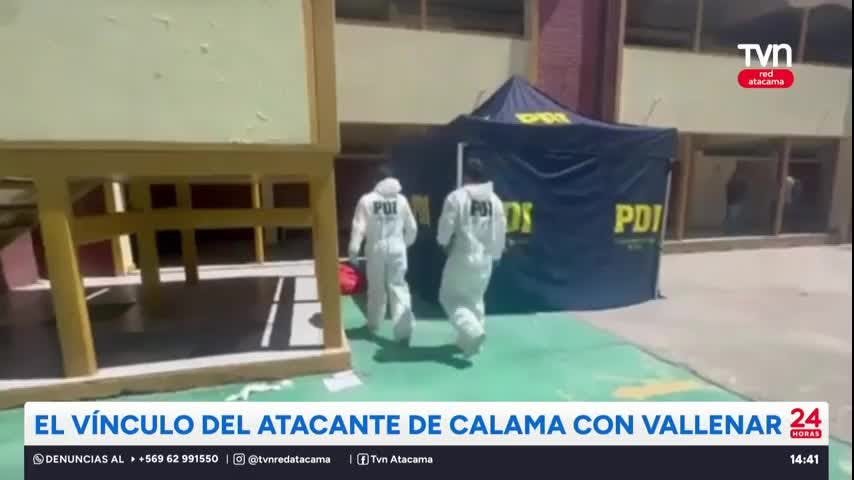 El vínculo del atacante de Calama con Vallenar