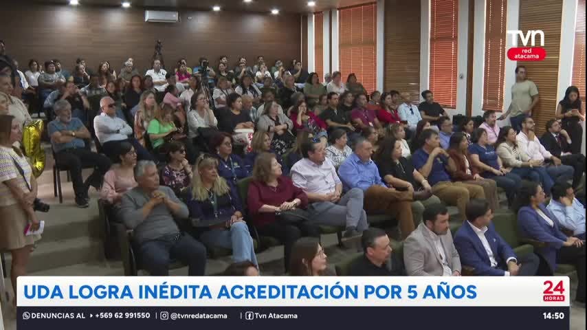 UDA logra inédita acreditación por cinco años