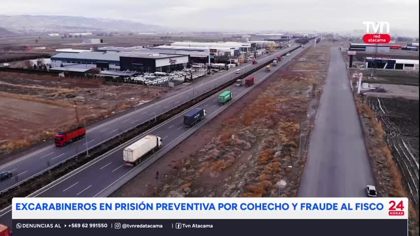 Excarabineros quedan en prisión preventiva