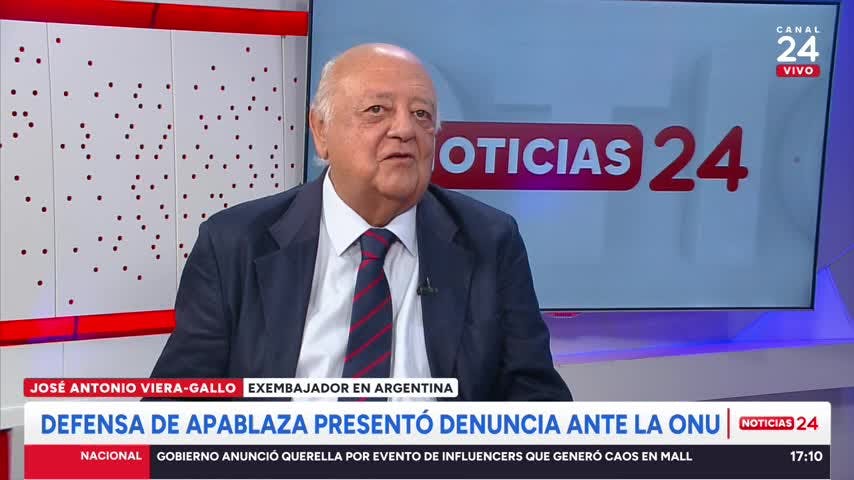 Exembajador Viera-Gallo y recurso de Galvarino Apablaza ante el Comité contra la Tortura de la ONU “No tiene fundamento”
