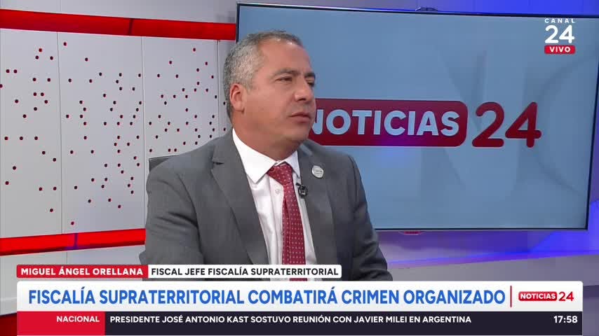 Fiscal Orellana por Fiscalía Supraterritorial: “La mirada con una perspectiva mucho más patrimonial y financiera es un elemento muy importante”