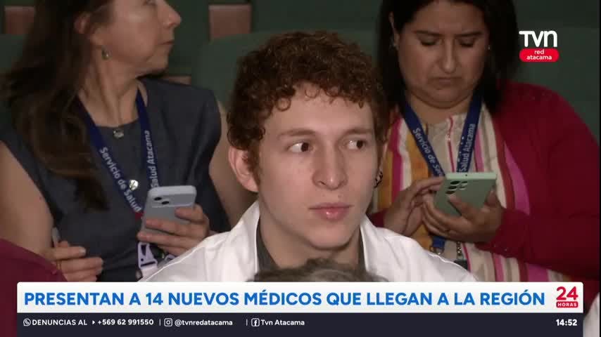 Presentan a 14 nuevos médicos que llegan a la región