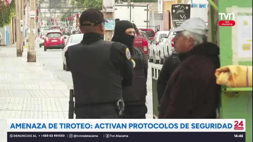 Preocupación por amenaza de tiroteo en colegio de Copiapó