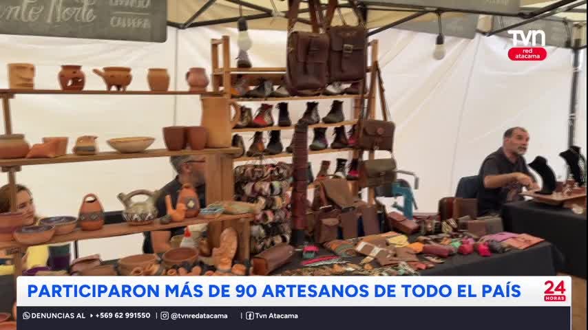Feria Nacional de Artesanía tuvo una amplia convocatoria