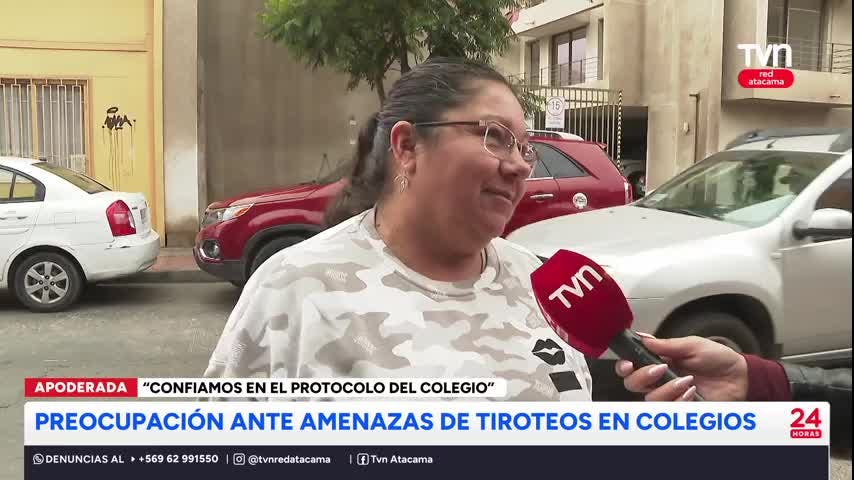 Alerta por continuas amenazas de tiroteos en colegios