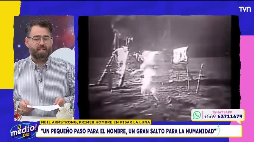 El rol clave que tuvo TVN en la transmisión de la llegada del hombre a la Luna