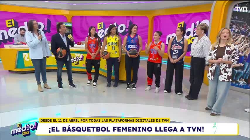 ¡El básquetbol femenino llega a TVN!