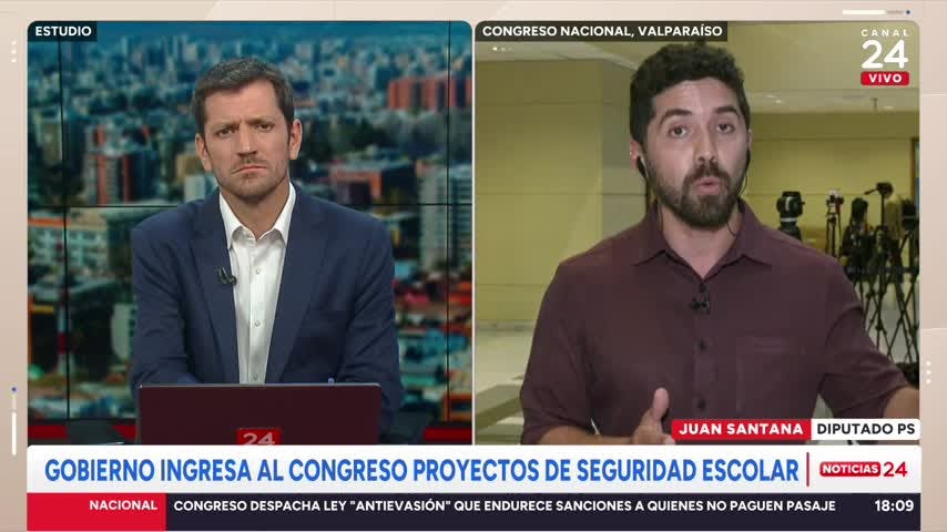 Diputado Santana y proyecto contra gratuidad de condenados: “La inhabilidad de por vida es llevar el debate al extremo”