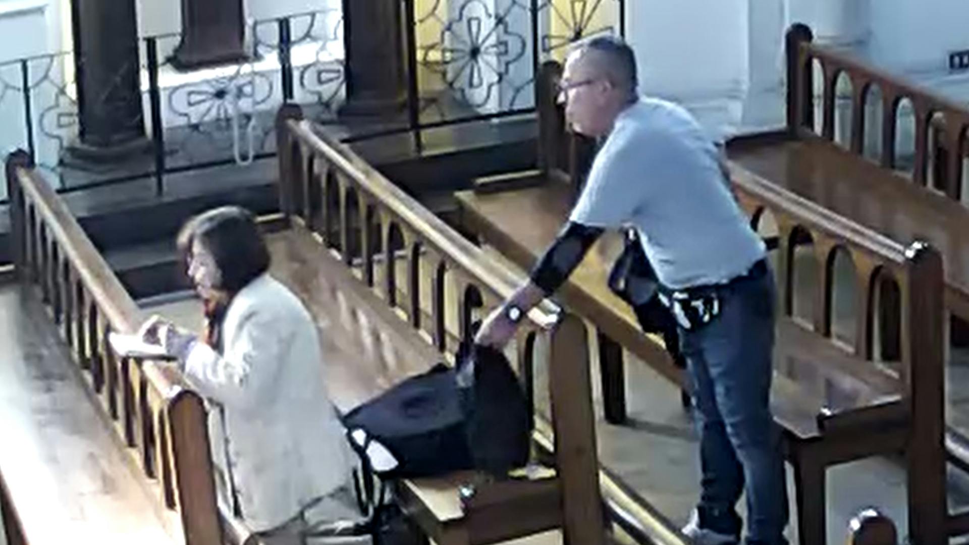 Robo a adulta mayor en Iglesia: Ladrón abandonó la mayor parte del botín