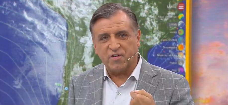 Se enojó don Iván: ¿Podría llover mañana en la zona central? 