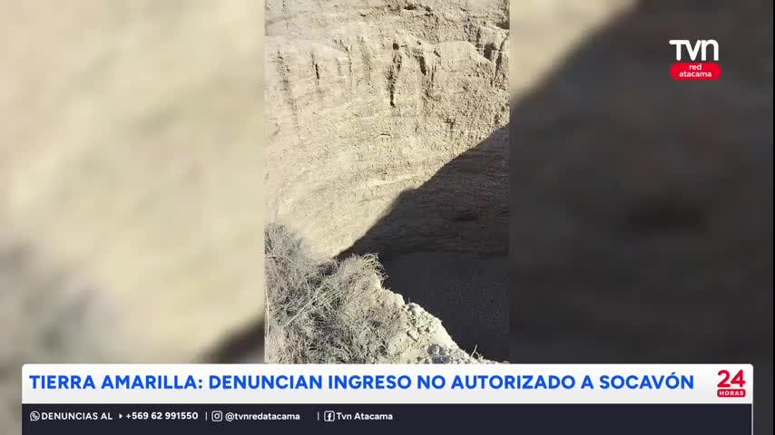 Tierra Amarilla: Denuncian ingreso no autorizado a socavón