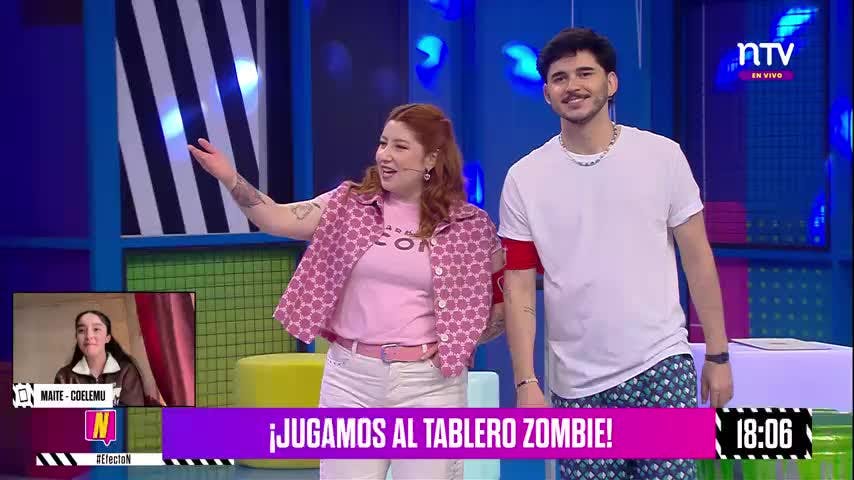 Así fue la entretenida competencia en el Tablero Zombie | Efecto N - T03E03