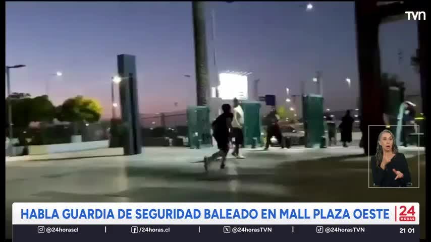 Habla guardia de seguridad baleado en Mall Plaza Oeste 