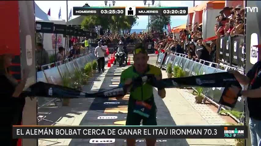 El alemán Marcel Bolbat gana el Ironman 70.3 de Puerto Varas