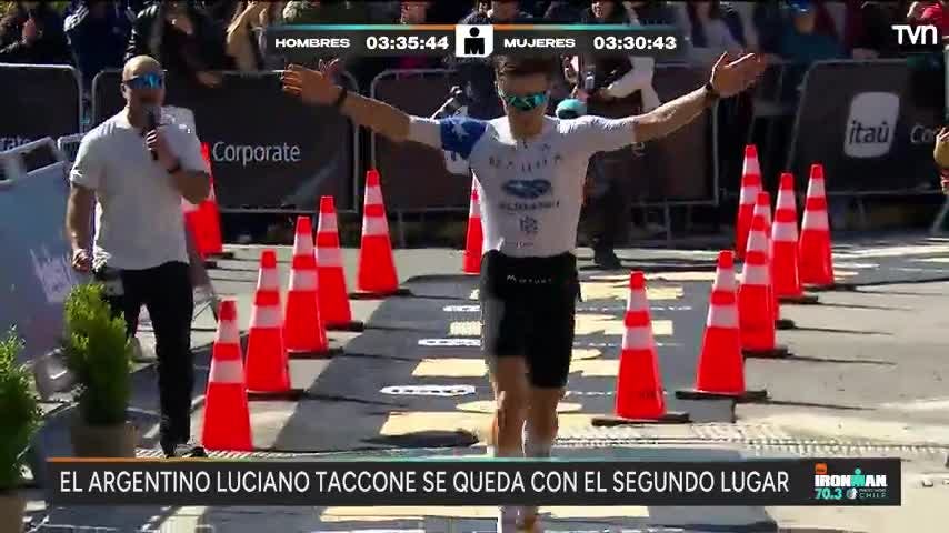 La emoción de Martín Baeza al quedarse con el tercer lugar en Puerto Varas