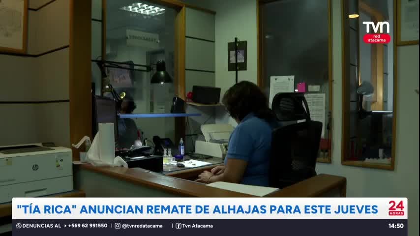 “Tía Rica”: Anuncian remate de alhajas para este jueves en Copiapó