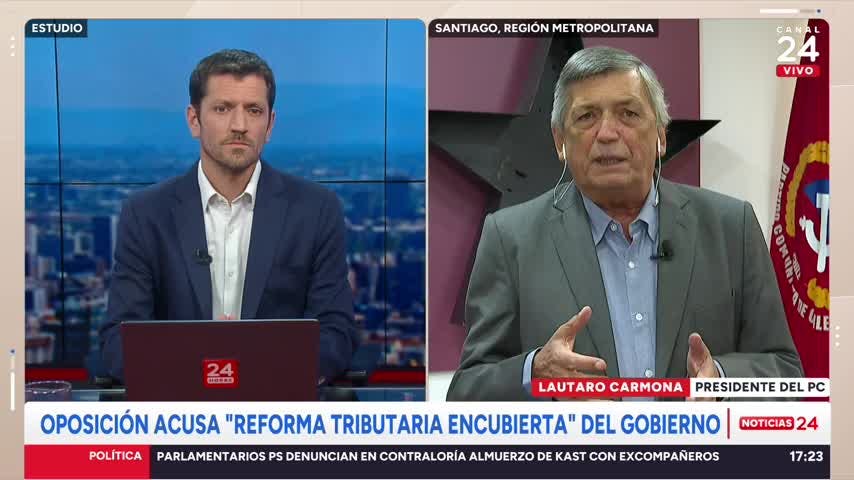 Carmona y plan de reconstrucción: “Sería un reforma regresiva que beneficia a los dueños del gran capital