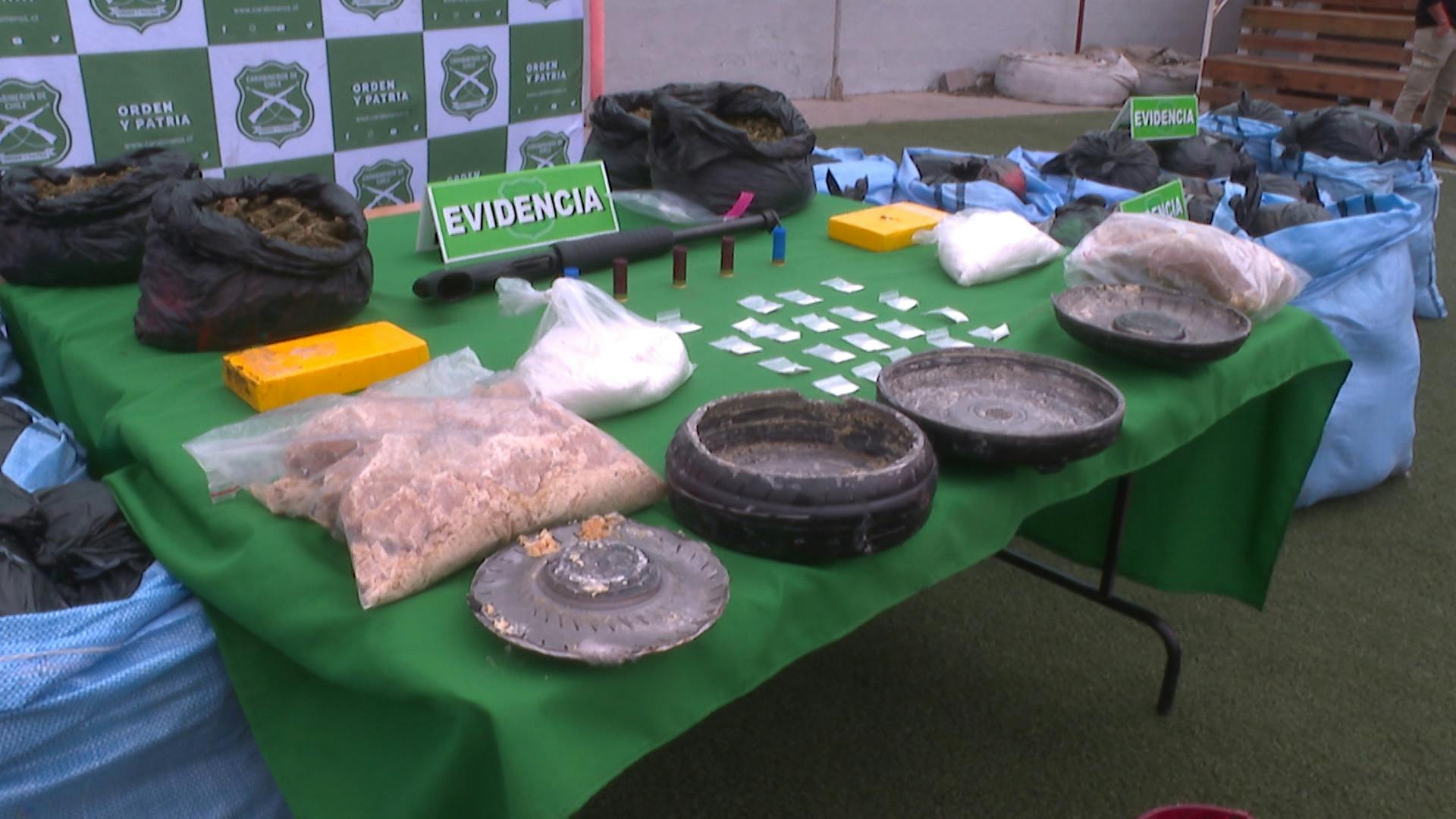 Operativos dejó una incautación de 400 kilos de droga y 11 detenidos