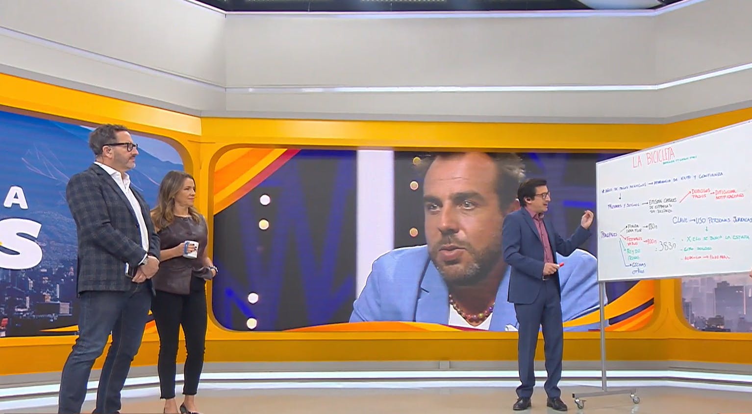 La pizarra de Alberto Precht: Kaminski acusado de estafa y giro doloso de cheques 