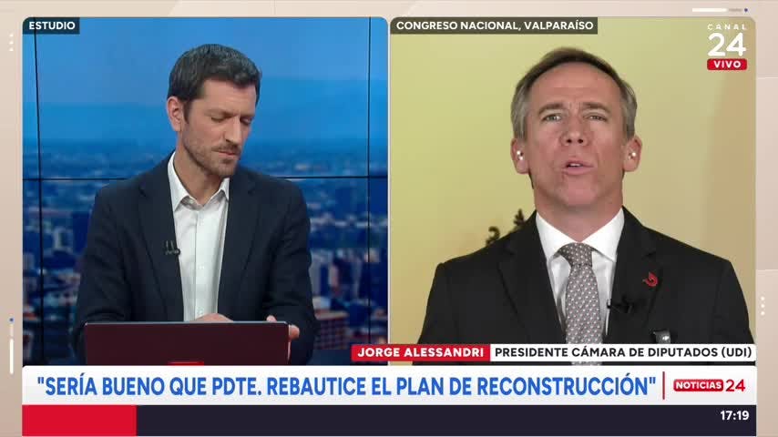 Diputado Alessandri y proyecto plan de Reconstrucción del Gobierno: “Sería bueno alguna medida que fuera directo a la clase media”