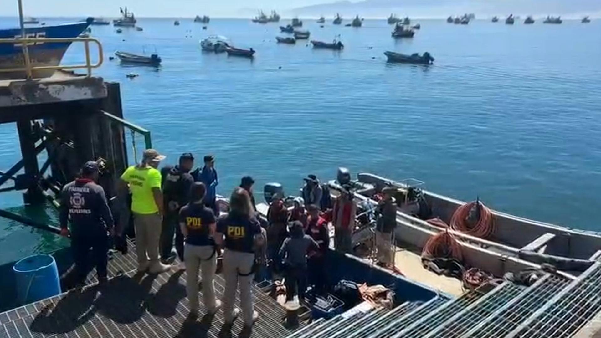 Síntesis regional de noticias: búsqueda de trabajador desaparecido en Mejillones