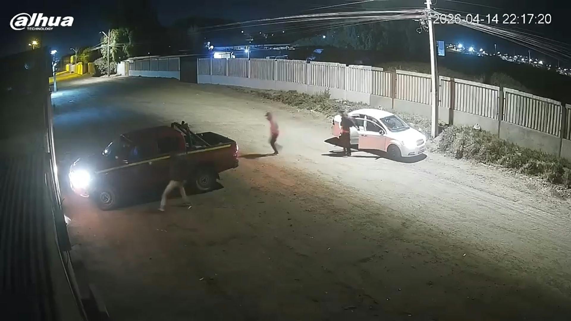 Adultos mayores sufrieron violento portonazo en Calama