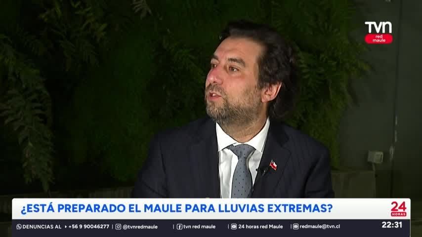 ¿Está preparado el Maule para lluvias intensas?